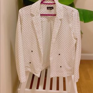 Topshop white Jacket